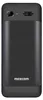 The back of a black Maxcom mobile phone is shown against a black background. Anteprima dell’immagine prodotto