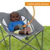 Bright Starts, la poltrona reclinabile grigia per bambini Anteprima dell’immagine prodotto 3