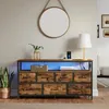 SONGMICS Komoda s LED osvětlením, příborník, skříňka s Náhled obrázku produktu 1
