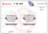 BREMBO P 06 093 Bremsbeläge Satz Vorne für BMW 3 Touring Produktbild-Vorschau 7