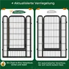 Yaheetech 6-teilig Welpenauslauf 100 cm H Welpenlaufstall Produktbild-Vorschau 10