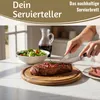 LS-LebenStil Fleischteller 25cm Rund Akazie Holz  Produktbild-Vorschau 3