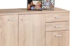 Kommode - Eiche Sonoma Nachbildung - B 106 cm - drei Türen Produktbild-Vorschau 7