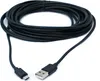 SYSTEM-S Cavo USB 2.0 da 5 m con spina micro B e spina tipo Anteprima dell’immagine prodotto 1