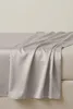 Spannbettlaken aus Satin-Baumwolle 140x200 Taupe Produktbild-Vorschau 4