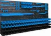 Závesný panel na náradie 173x78cm s 95 ks. Krabic Nástěnný Náhľad obrázku produktu 2