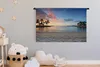 MuchoWow® Wandteppich Wandbehang Strand - Tropisch - Farben Produktbild-Vorschau 3