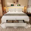 Letto imbottito 180x200 cm con vano contenitore idraulico e Anteprima dell’immagine prodotto 14