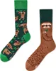 A pair of unisex socks with a sloth design. Náhľad obrázku produktu