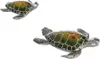 Casablanca Schildkröte Josie Poly,grün/silber L.10cm  Produktbild-Vorschau 3