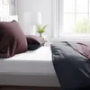 Bettwäsche 155x220 cm Baumwolle Bordeaux Luxus Satin 300 TC Produktbild-Vorschau 3
