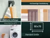 4er Set Geschirrtücher, 50x70 cm, 100% Baumwolle, braun Produktbild-Vorschau 2