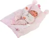 Bimba Babypuppe 63556 auf rosa Kissen 35cm Produktbild-Vorschau 1
