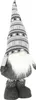 A standing gnome decoration with a patterned hat and beard. Náhled obrázku produktu