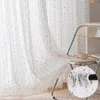 Rideau semi-transparent à passer par la tringle, rideau en Voir les images du produit 1
