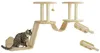 PawHut Katzen Kletterwand Set, 3-teilig Katzenmöbel mit Produktbild-Vorschau 1