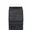 A close-up, front-facing view of a gray and black power supply unit against a white background. Produktbild-Vorschau