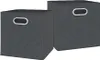 Skládací box Vicco  Antracit 30 x 30 cm Sada 2 kusů, Model Náhled obrázku produktu 7