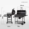 Großer Holzkohle-Fassgrill BARIL | Gartengrill XXL mit Produktbild-Vorschau 3