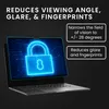 kwmobile Sichtschutzfolie für Apple Macbook Air 13 M4 2025 Produktbild-Vorschau 6