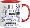 Outdoor-Köchin Tasse Geschenk Ich Bin Diese Eine Legendäre Produktbild-Vorschau 1