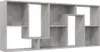 Libreria grigio cemento 67x24x161 cm Materiale a base di Anteprima dell’immagine prodotto 6