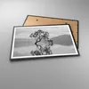 Gerahmtes Poster - Schwarzer Rahmen - Baum Symmetrie See - Produktbild-Vorschau 3
