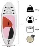 Aufblasbares SUP-Board für Kinder, 215 cm, mit Paddel - Produktbild-Vorschau 4