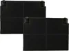 vhbw 2x Aktivkohlefilter kompatibel mit Zanussi ZHP637X, Produktbild-Vorschau 1