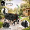 BigDean Bollerwagen faltbar bis 80 kg – kompakter Produktbild-Vorschau 5