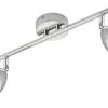 Briloner Deckenleuchte Spotlampe Chrom IP44 2 x 4W 700lm Produktbild-Vorschau 8