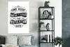 MuchoWow® Poster Musik - Retro - Briefe - Zitat 80x120 cm - Produktbild-Vorschau 4