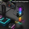 Kopfhörer Ständer RGB, LED Kopfhörerhalter mit 10 Produktbild-Vorschau 5