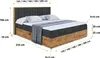 ALTDECOR Boxspringbett LOLLI4 mit H3-Matratze, Kopfteil und Produktbild-Vorschau 8
