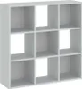 Policový regál LAMPASES 4 - bílý Náhled obrázku produktu 1