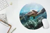 MuchoWow® Mauspad Mousepad Zwei Meeresschildkröten 30x30 cm Produktbild-Vorschau 5