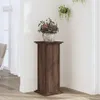 vidaXL Supporto per piante effetto quercia 33x33x80 cm Anteprima dell’immagine prodotto 2