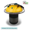 A yellow vacuum cleaner filter attachment with a black mesh filter is shown against a white background. Náhled obrázku produktu