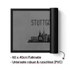 STUTTGART Skyline Fußmatte Souvenir Andenken Deutsche Produktbild-Vorschau 2