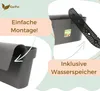 4x Geländerkasten Balkon mit Wasserspeicher Blumentopf Zaun Produktbild-Vorschau 4