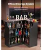 SucceBuy: mobile bar da salotto a forma di L con vano Anteprima dell’immagine prodotto 3