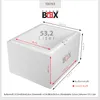 THERM BOX Styroporbox 53W Innen: 47x38x29cm Wand: 5cm Produktbild-Vorschau 2