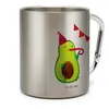 Mr. & Mrs. Panda Thermobecher Avocado Party - Transparent - Produktbild-Vorschau 2