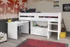 Lit combiné pour enfants avec détails blancs 90 x 200 cm – Voir les images du produit 11