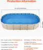 Liner per piscina ovale VEVOR, 914x457x120 cm, rivestimento Anteprima dell’immagine prodotto 7