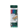 Faber-Castell 152304 marcatore permanente Nero, Blu, Verde, Anteprima dell’immagine prodotto 1