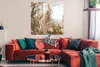 MuchoWow® Poster Schilf - Sonne - Pflanze 100x100 cm - Produktbild-Vorschau 2
