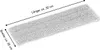 A gray mop head is shown with dimensions indicated by lines and text. Anteprima dell’immagine prodotto