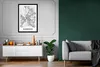 MuchoWow® Gerahmtes Poster Stadtplan - Manheim - Karte - Produktbild-Vorschau 5