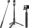 Selfie Stick Stativ für GoPro Insta360, 120CM Einbeinstativ Produktbild-Vorschau 1